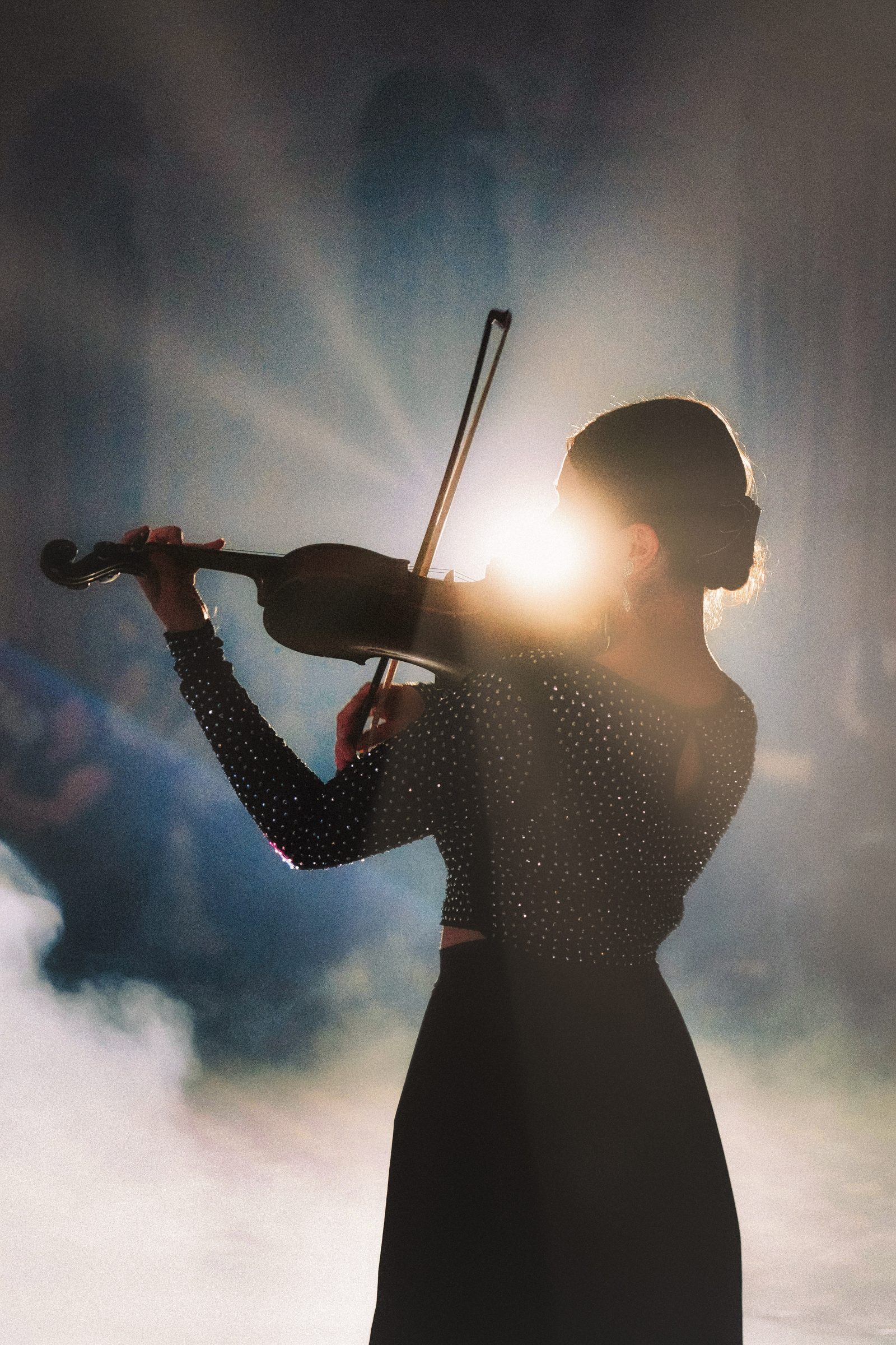 Nahaufnahme einer Violine